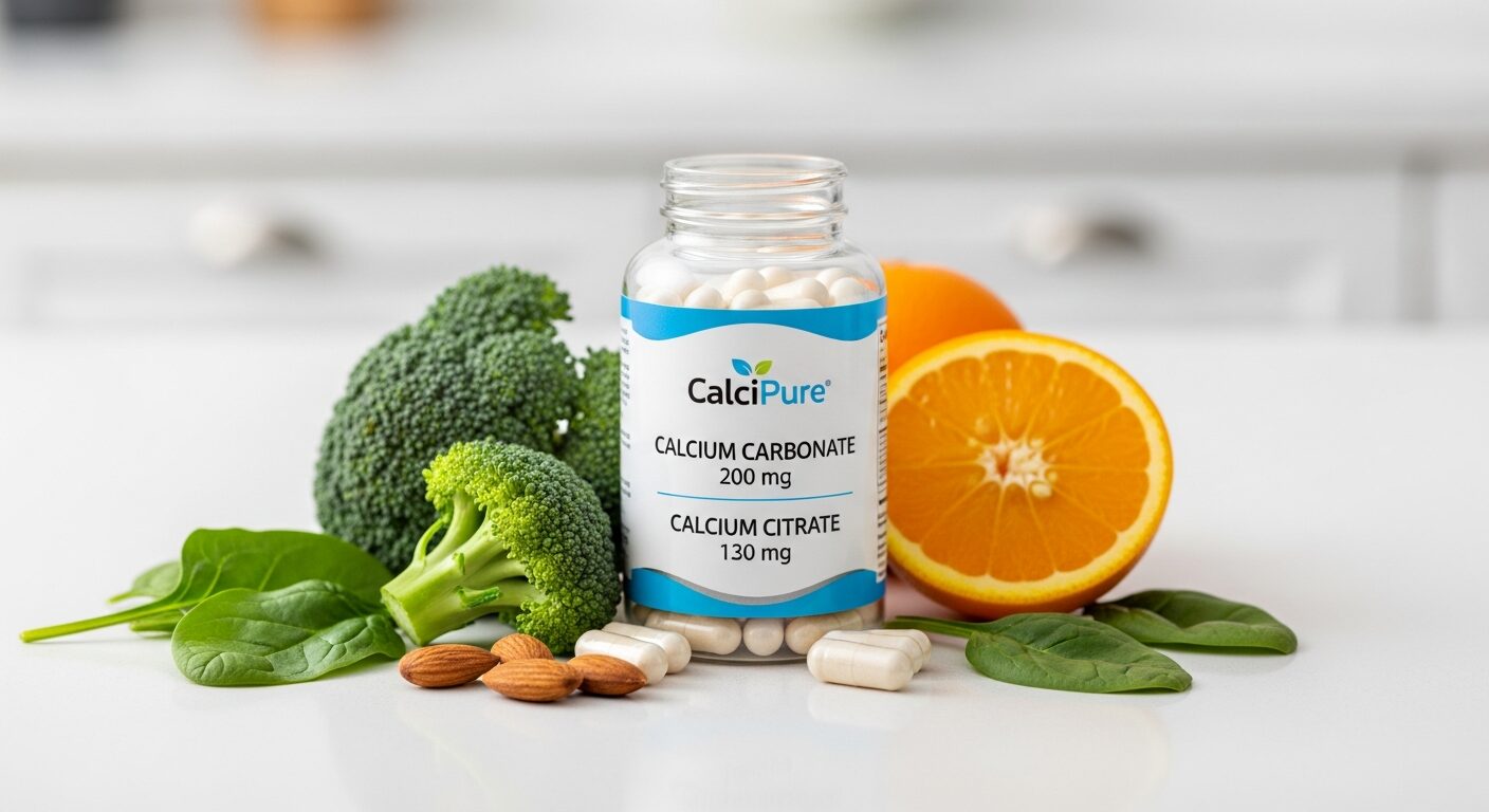 Calcium supplements — Calcium Carbonate vs Citrate: Which is Better?