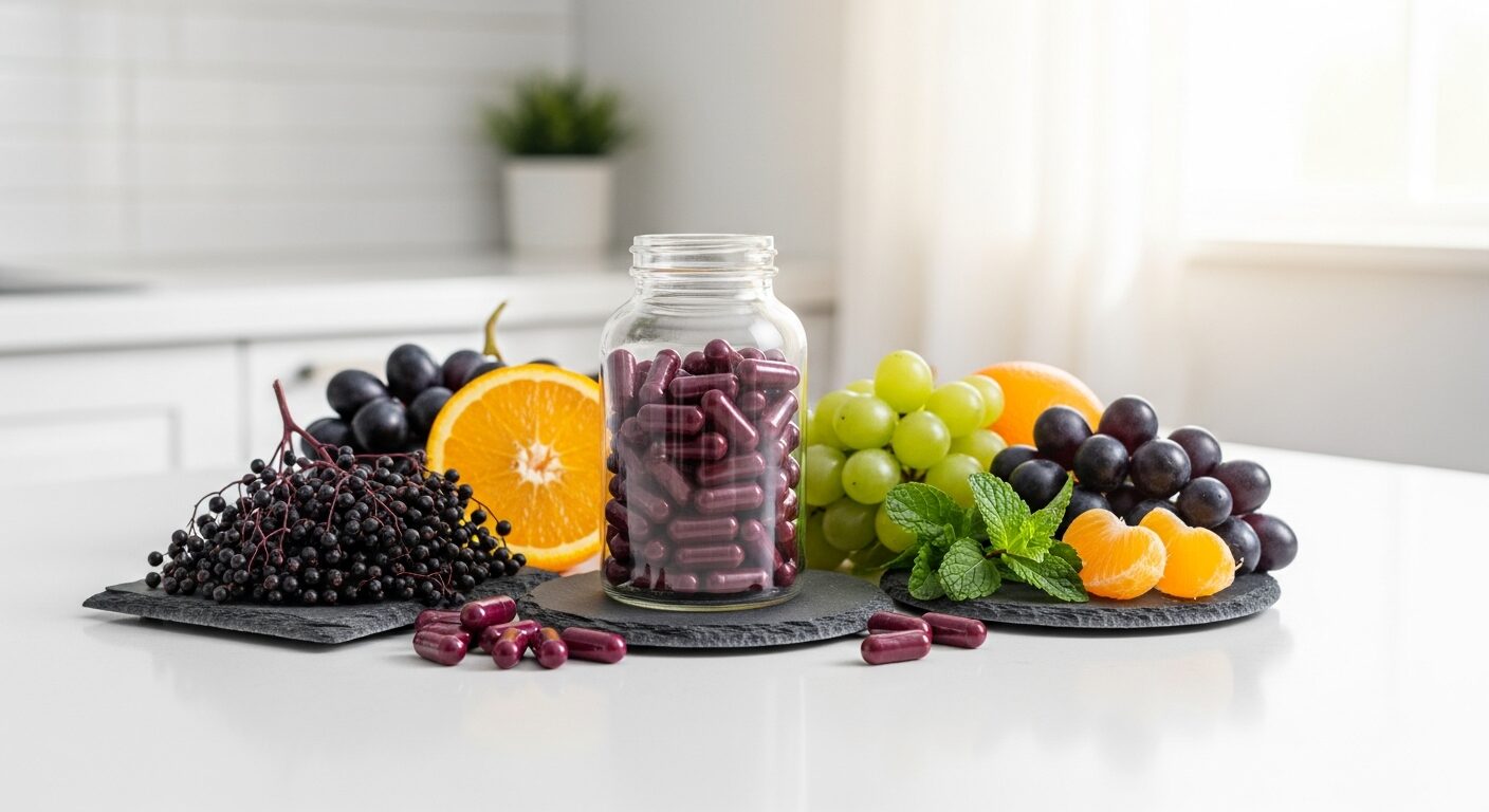 Elderberry supplements — Elderberry for Immune System: What Science Says
