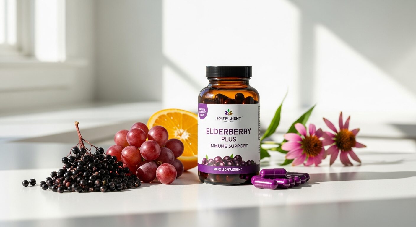 Elderberry supplements — Elderberry vs Echinacea: Which is Better?
