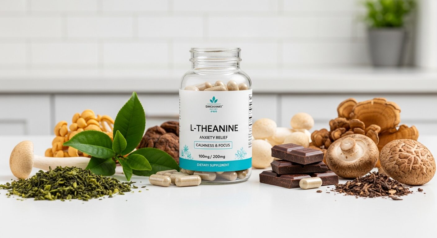 L-Theanine supplements — L-Theanine for Anxiety: Evidence-Based Guide