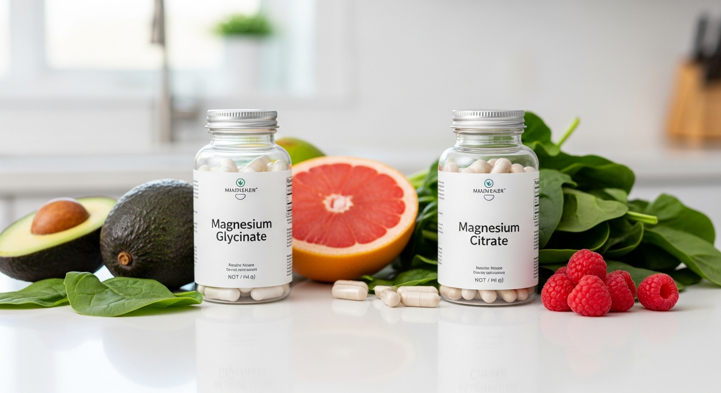 Magnesium Glycinate vs Citrate supplements — Magnesium Glycinate vs Citrate: Which is Better?