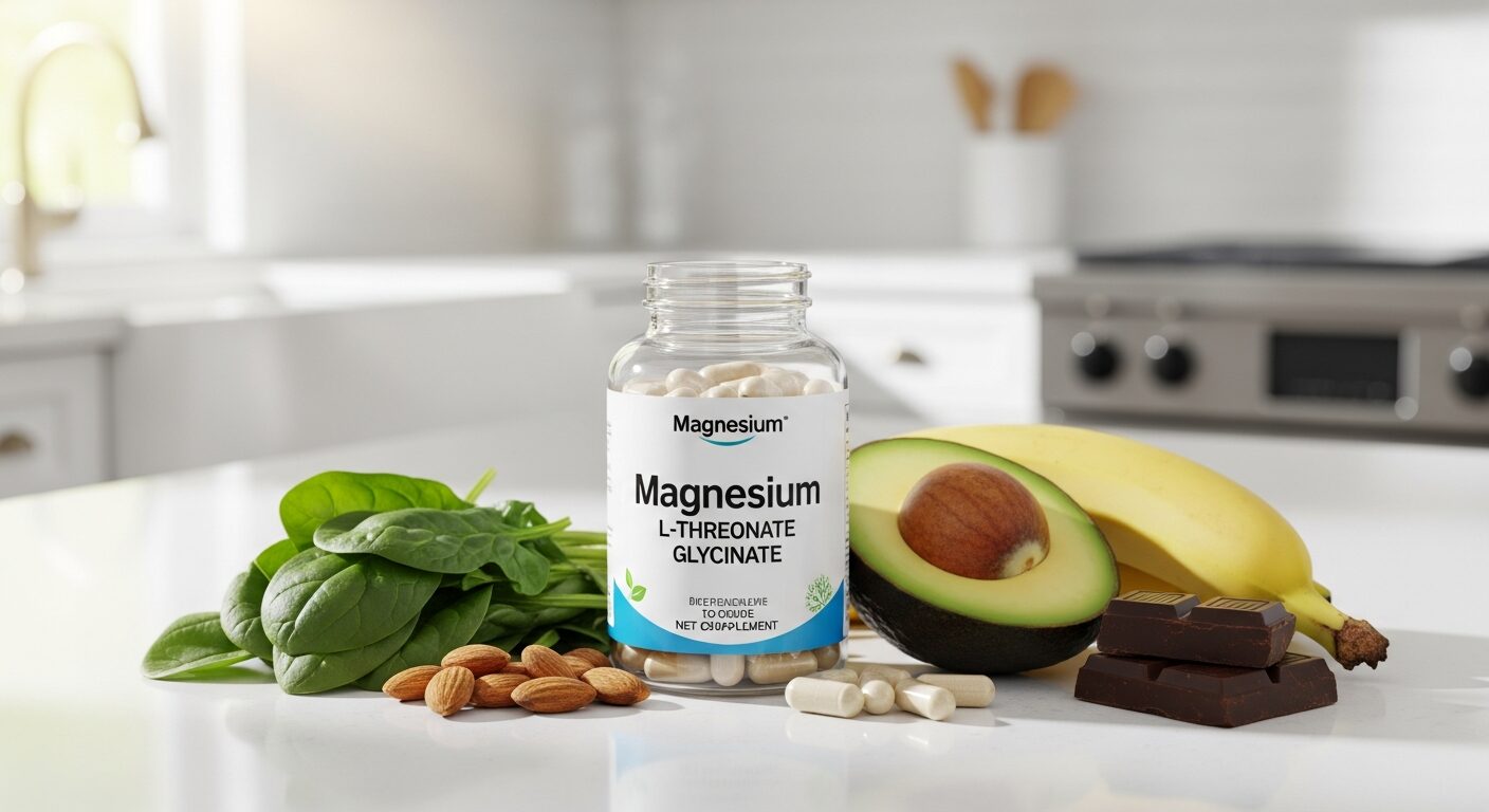 Magnesium supplements — Magnesium L-Threonate vs Glycinate: Brain vs Body