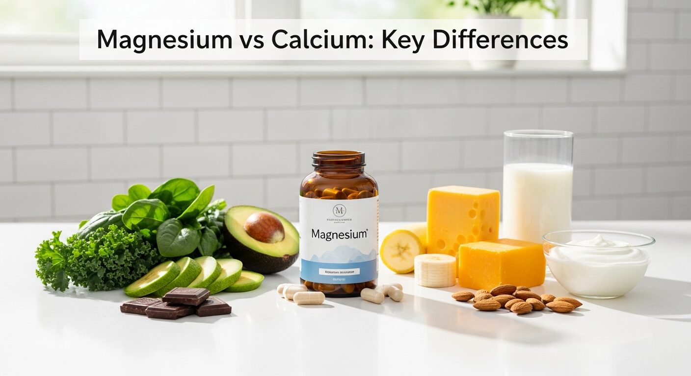 Magnesium supplements — Magnesium vs Calcium: Key Differences