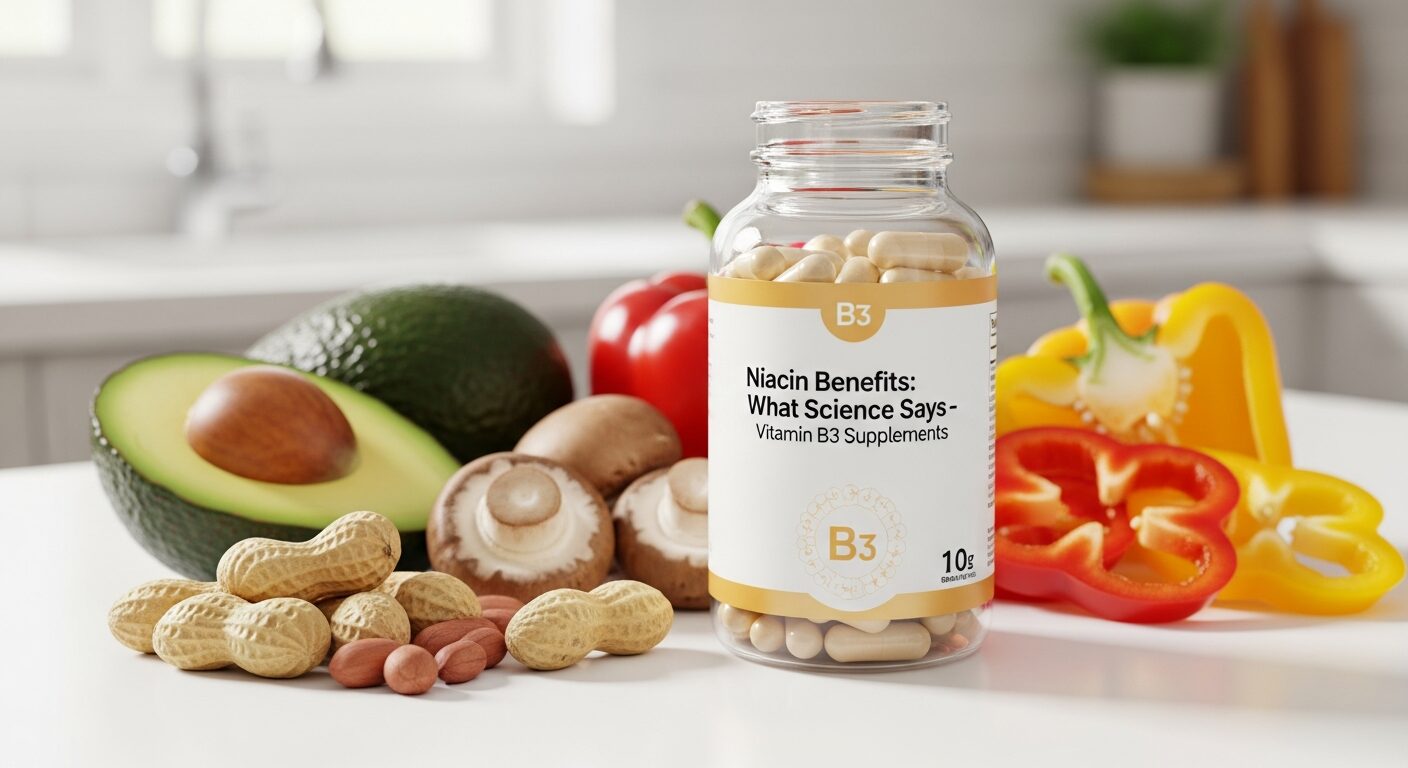 Vitamin B3 supplements — Niacin Benefits: What Science Says