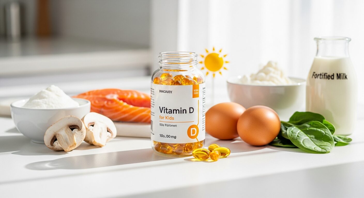 Vitamin D supplements — Vitamin D for Kids: Safe Dosage Guide