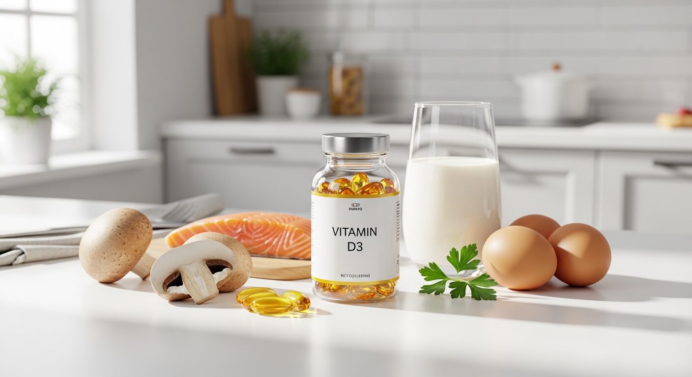 Vitamin D supplements — Vitamin D3 vs D2: Which is More Effective?