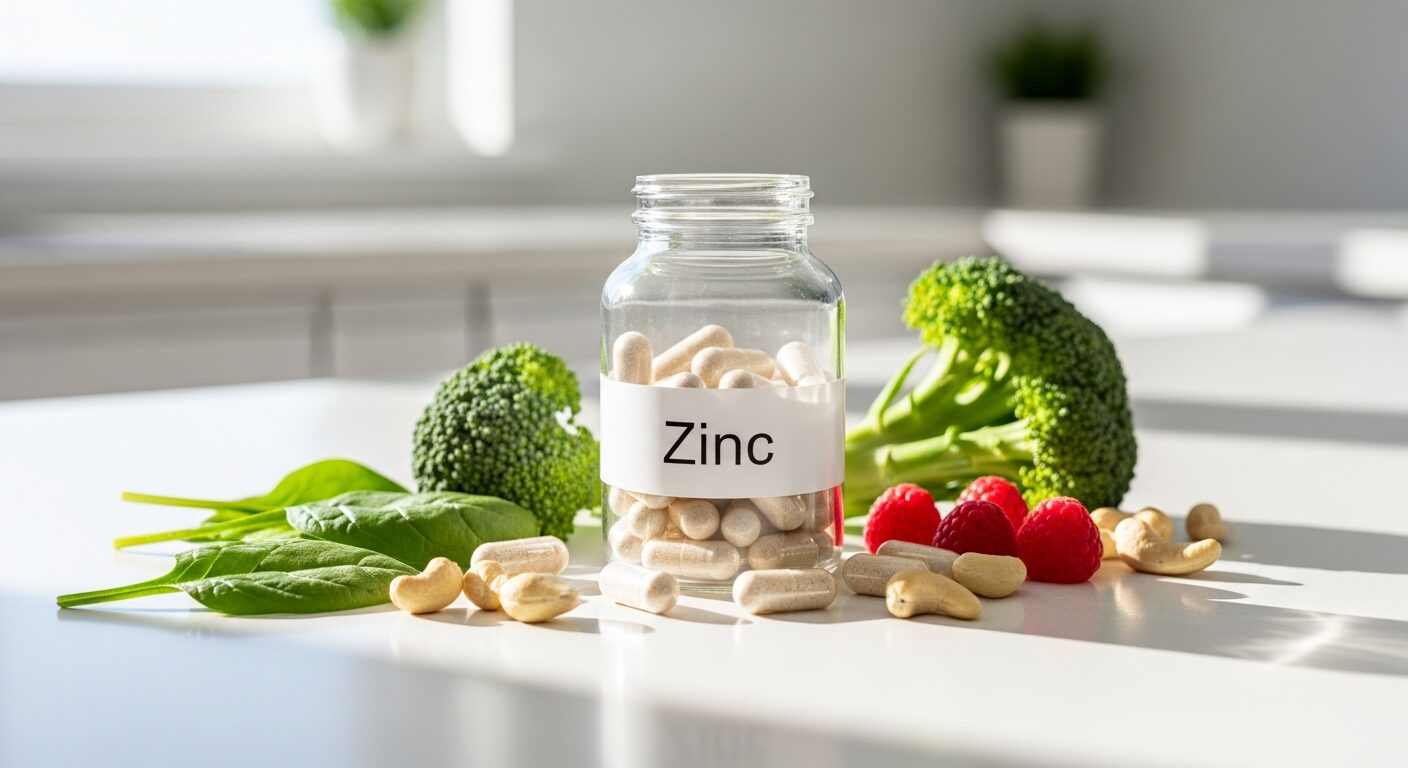 Zinc supplements — Zinc for Skin and Acne: Evidence-Based Guide